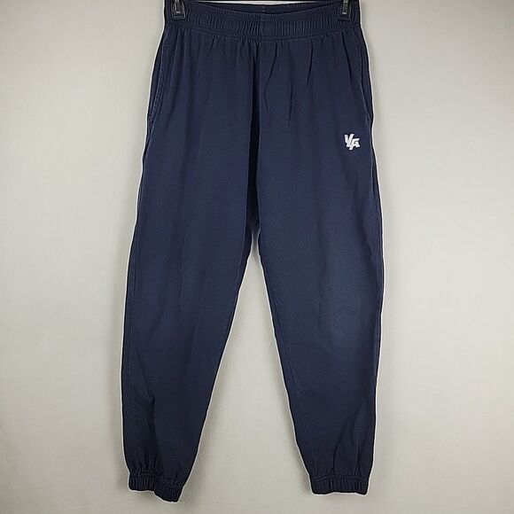 YoungLA 231 Pump Cover Joggers Mens Medium Navy Blue Workout Gym Pants - Picture 3 of 12